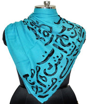 Viscose Wool Micron Diamond Dyed Shawls(70%Viscose/30%Wool)
