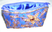 DRAWSTRING EMBROIDERY COIN PURSE