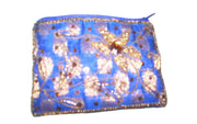 DRAWSTRING EMBROIDERY COIN PURSE