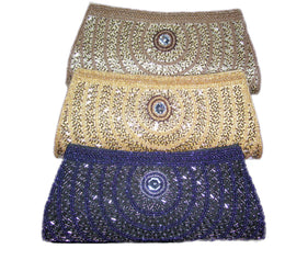 Wedding party clutch purse