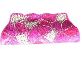 Beaded & Sequence Clutch Bag
