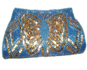 Sequence Beaded Clutch Bag