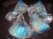 Foldable bead Potli Bag