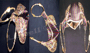 Foldable bead Potli Bag