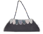 Beaded clutch bag