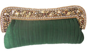 Fancy beaded clutch purse
