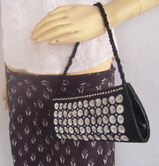 Shell Beaded Clutch Purse