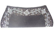 Embroidery Evening Bead Clutch Bag