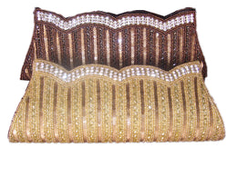 Wedding party clutch purse