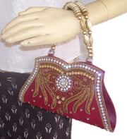 Velvet Clutch Purse