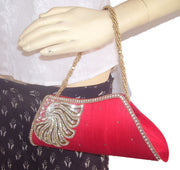 Bridal clutch purse