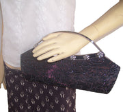 Metal Frame clutch Purse