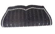 Sequin Zircon beads clutch