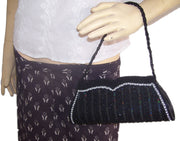 Sequin Zircon beads clutch