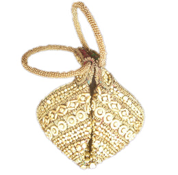 Golden potli purse