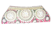 Beaded clutch purse