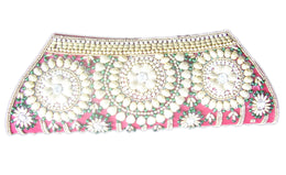 Beaded clutch purse