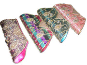 Embroidery Beaded Clutch Purse