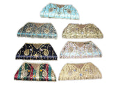 Embroidery Beaded Clutch Purse