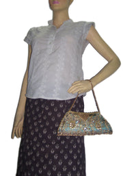 Bridal Silk Designer clutch