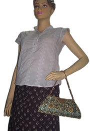 Bridal Silk Designer clutch
