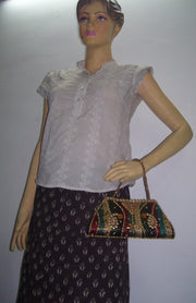 Bridal Silk Designer clutch
