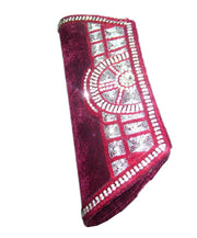Velvet Zircon Clutch purse