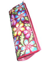 sequin beaded clutch purse