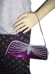 Zircon Crystal Clutch Wedding Purses