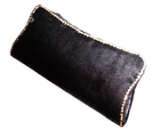 Silver Zari Work Clutch Purse