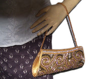 Beaded Bridal Clutch Purse