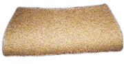 Golden zircon beaded Bridal clutch bag