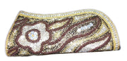 White bead Evening Bags Clutches