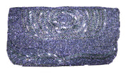 Beaded Envelop Evening Clutch Bag