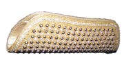 Golden Bead Zircon wedding Clutch Purse