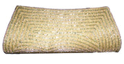 Beads & Zircon Jeweled Clutch Bag