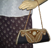 Dabca Work Black Clutch Purse.