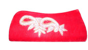 Velvet Zircon Wedding Clutch Purse