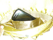 Zircon Beaded Envelope Clutch purse