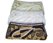 Bead Zircon Wedding Clutch Purse