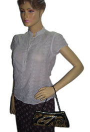 Bead Zircon Wedding Clutch Purse