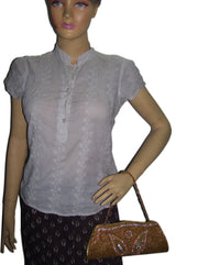 Beads Cutch Purse with Zircon