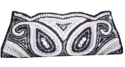 Beads Cutch Purse with Zircon