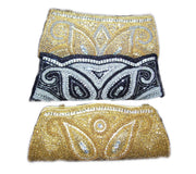 Beads Cutch Purse with Zircon