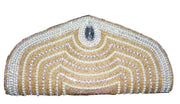 Zircon Pearl Beads Cutch Purse
