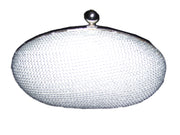 Oval Frame Box Clutch Purse