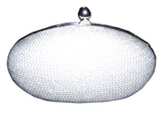 Oval Frame Box Clutch Purse