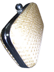 Fancy Box Clutch Bag Purse