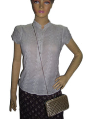 Fancy Box Clutch Bag Purse