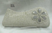 Zircon Work Hand Clutch Purse
